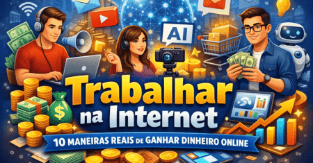 Trabalhar na Internet: 10 Maneiras Reais de Ganhar Dinheiro Online em 2026